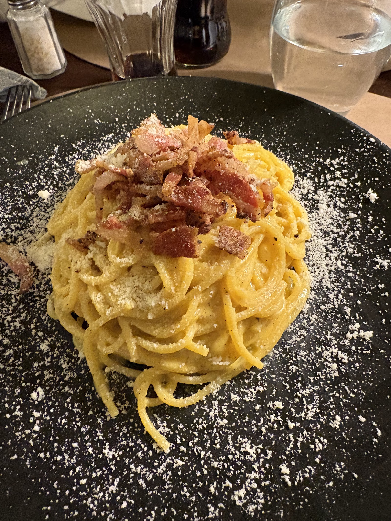 La carbonara della casa